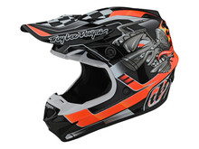TROY LEE DESIGNS SE4 YOUTH POLYACRYLITE HELMET W/MIPS CARB BLACK YM
