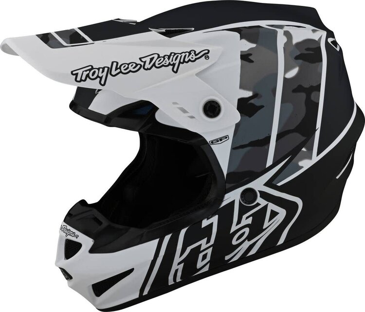 TROY LEE DESIGNS GP YOUTH HELMET NOVA CAMO WHITE