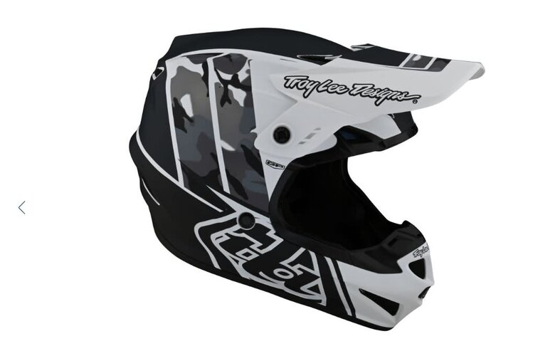 TROY LEE DESIGNS GP YOUTH HELMET NOVA CAMO WHITE