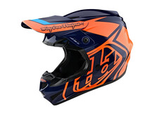 TROY LEE DESIGNS GP YOUTH HELMET OVERLOAD NAVY / ORANGE YMD
