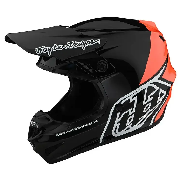 TROY LEE DESIGNS GP YOUTH HELMET BLOCK Black/Orange YM