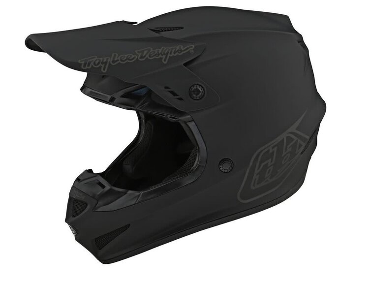 TROY LEE DESIGNS GP YOUTH HELMET Mono, Black
