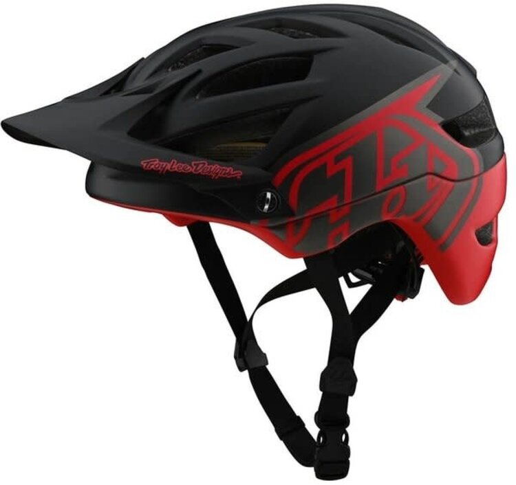 TROY LEE DESIGNS A1 MIPS CLASSIC HELMET BLACK / RED SM