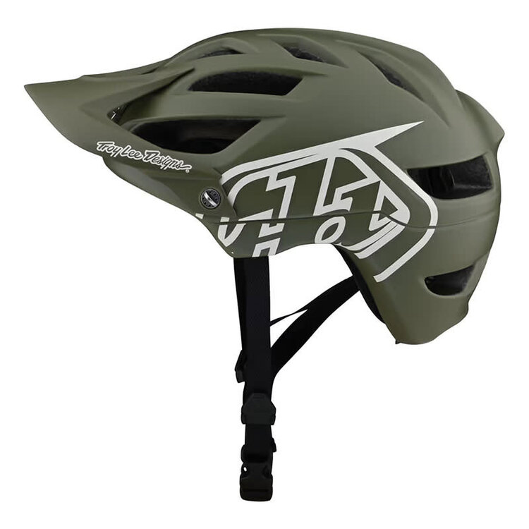 TROY LEE DESIGNS A1 DRONE HELMET ARMY GREEN MD/LG