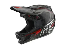 TROY LEE DESIGNS D4 CARBON HELMET EXILE GRAY