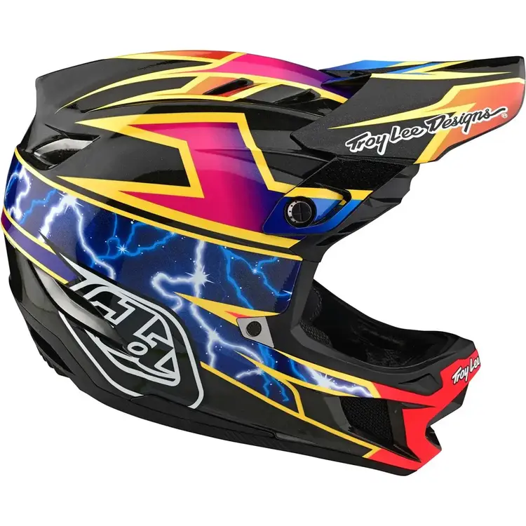 TROY LEE DESIGNS D4 CARBON HELMET LIGHJTNING