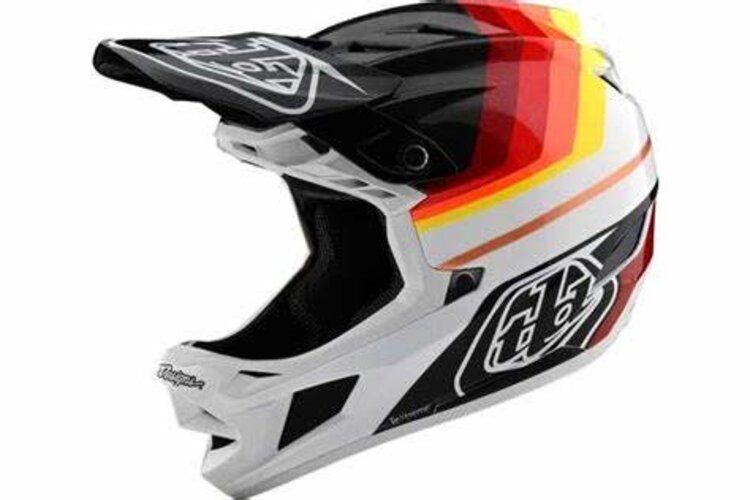 TROY LEE DESIGNS D4 Carbon Helmet Mirage Black/Red XL