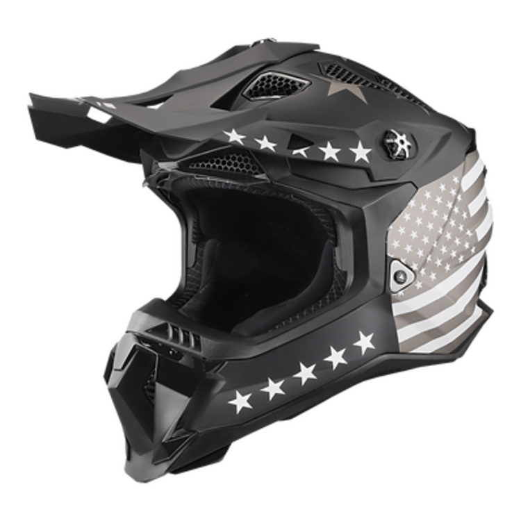 LS2 SUBVERTER EVO HELMET '76 BLACK/WHITE/GRAY