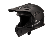 LS2 MX708 GATE II HELMET SOLID MATTE BLACK