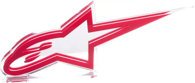 ALPINESTARS COUNTER PLEXI LOGO