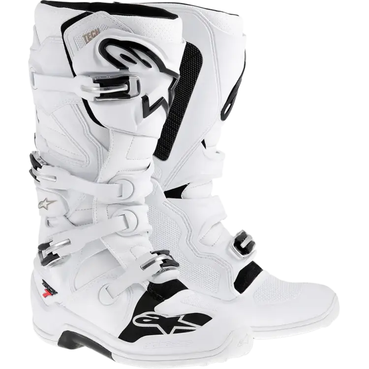 ALPINESTARS TECH 7 MX BOOTS WHITE