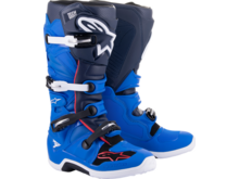 ALPINESTARS TECH 7 MX BOOTS ALPINE BLUE/ NAVY/ RED