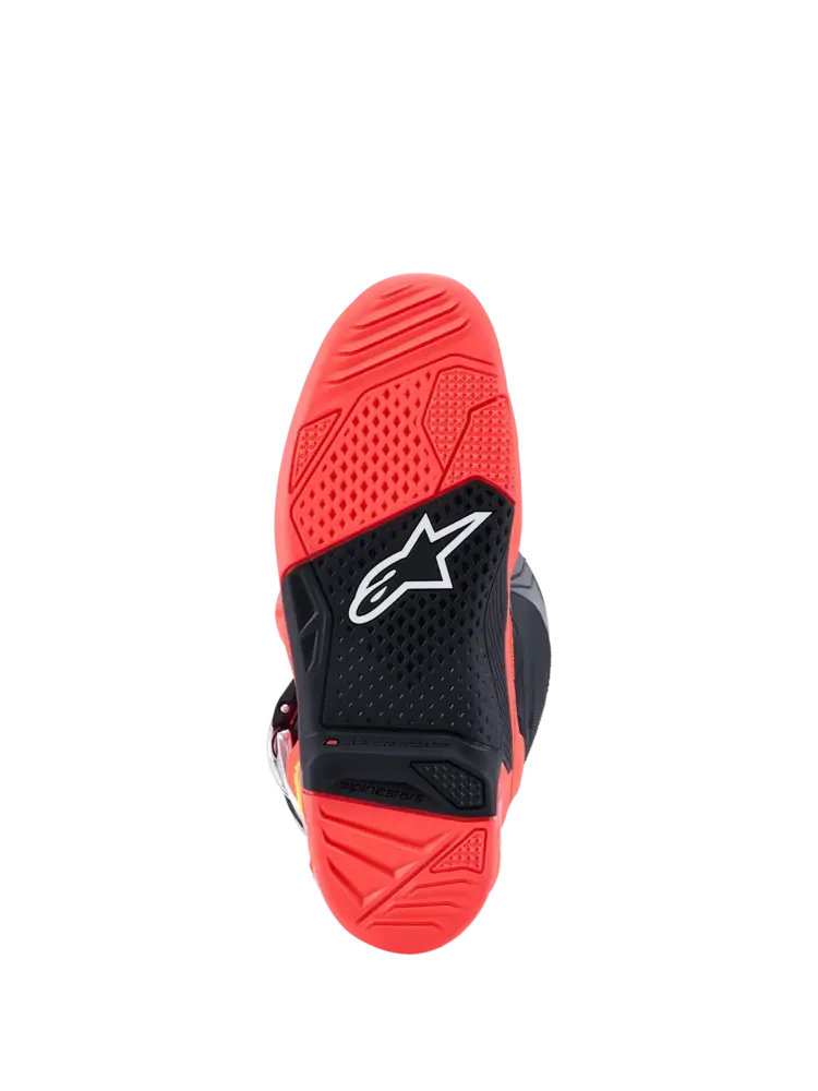 ALPINESTARS TECH 7 MX BOOTS BLACK/RED FLUO/PINK FLUO