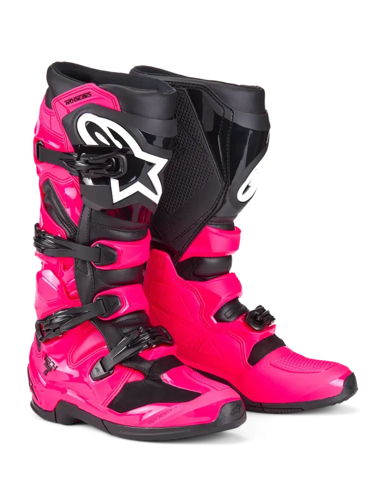 ALPINESTARS TECH 7 MX BOOTS DIVA PINK BLACK