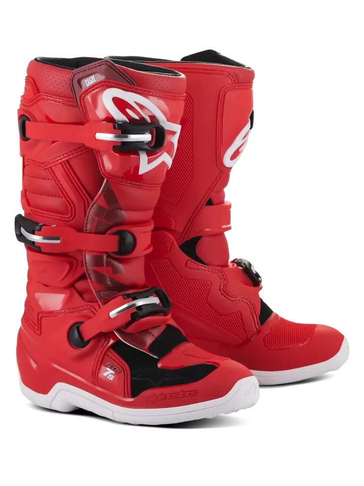 ALPINESTARS TECH 7S MX BOOTS RED