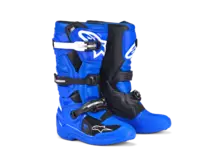 ALPINESTARS TECH 7S MX BOOTS  BLUE/BLACK/WHITE