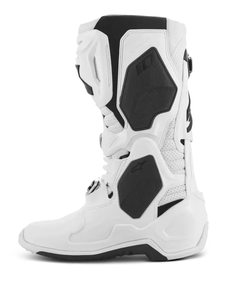 ALPINESTARS TECH 10 SUPERVENTED MX BOOTS WHITE