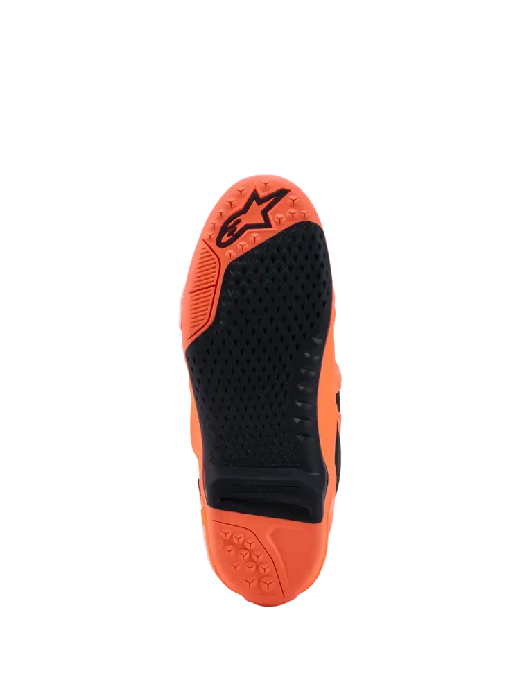 ALPINESTARS TECH 10 SUPERVENTED MX BOOTS ORANGE FLUO/BLACK/WHITE