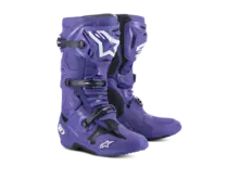 ALPINESTARS TECH 10 MX BOOTS ULTRAVIOLET/BLACK