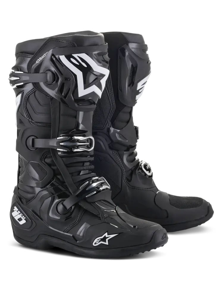 ALPINESTARS TECH 10 MX BOOTS BLACK