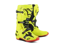ALPINESTARS TECH 10 MX BOOTS YELLOW FLUO/BLACK/RED FLUO