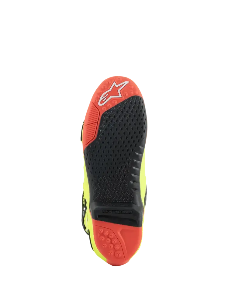ALPINESTARS TECH 10 MX BOOTS YELLOW FLUO/BLACK/RED FLUO