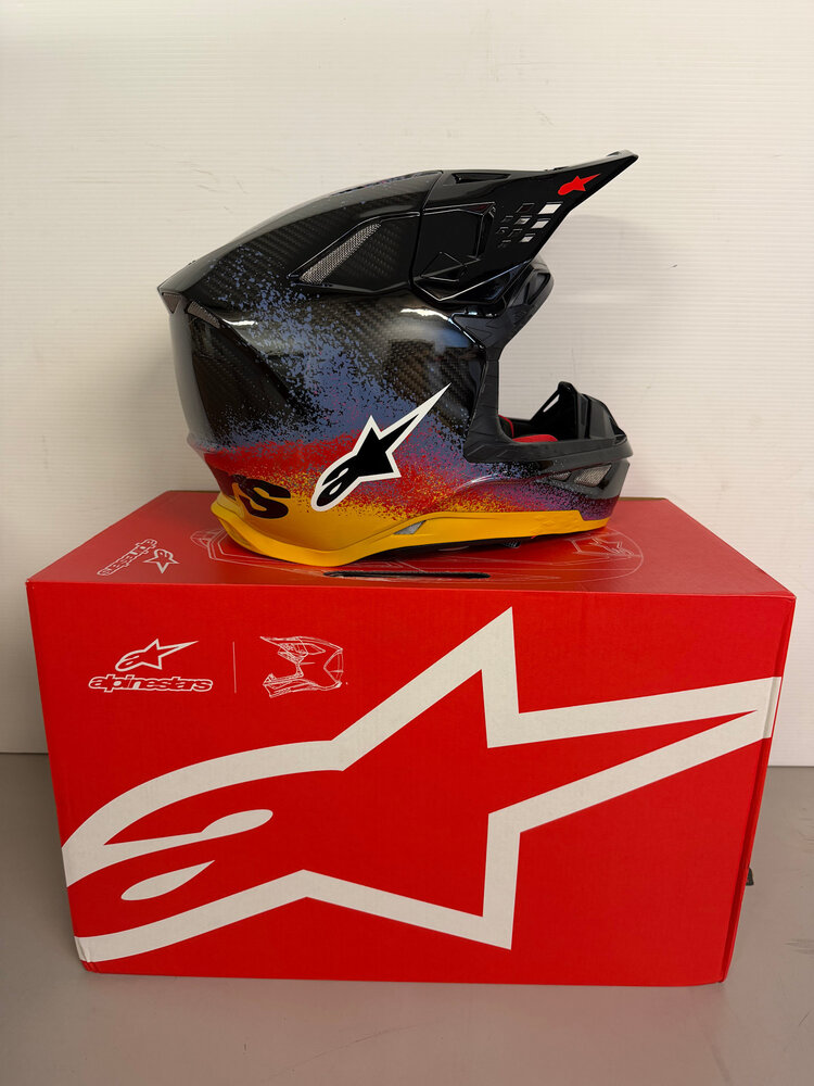 Alpinestars Supertech S-M10 Black Hole Helmet