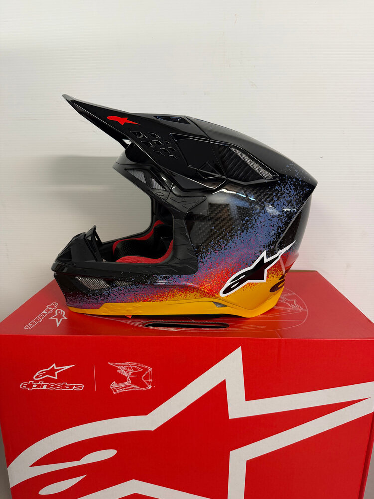 Alpinestars Supertech S-M10 Black Hole Helmet