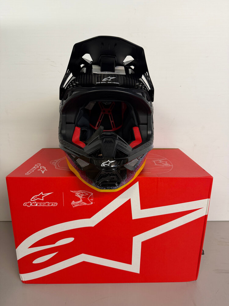 Alpinestars Supertech S-M10 Black Hole Helmet