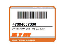 KTM 47004037000 SWINGARM BOLT BLACK 85 SX TC MC '03-'26