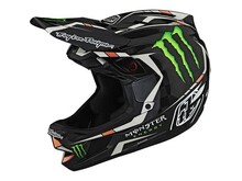 TROY LEE DESIGNS D4 Carbon Helmet Monster Fairclough Black S