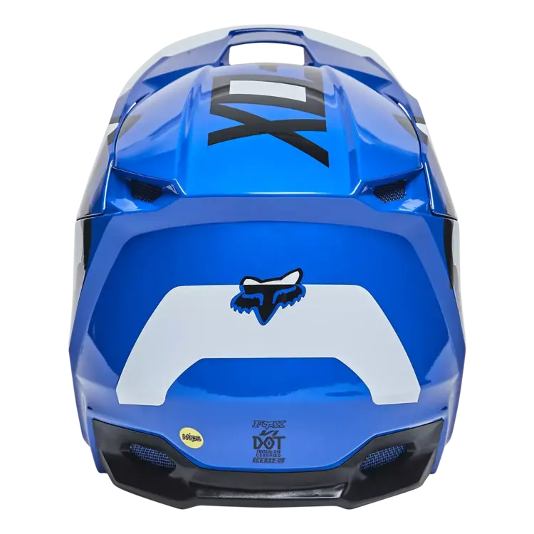 FOX RACING V1 LUX HELMET BLUE SM