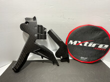 KTM / GASGAS / HUSQVARNA A41003094000C1 FRAME PROTECTION SET BLACK 85 SX '25