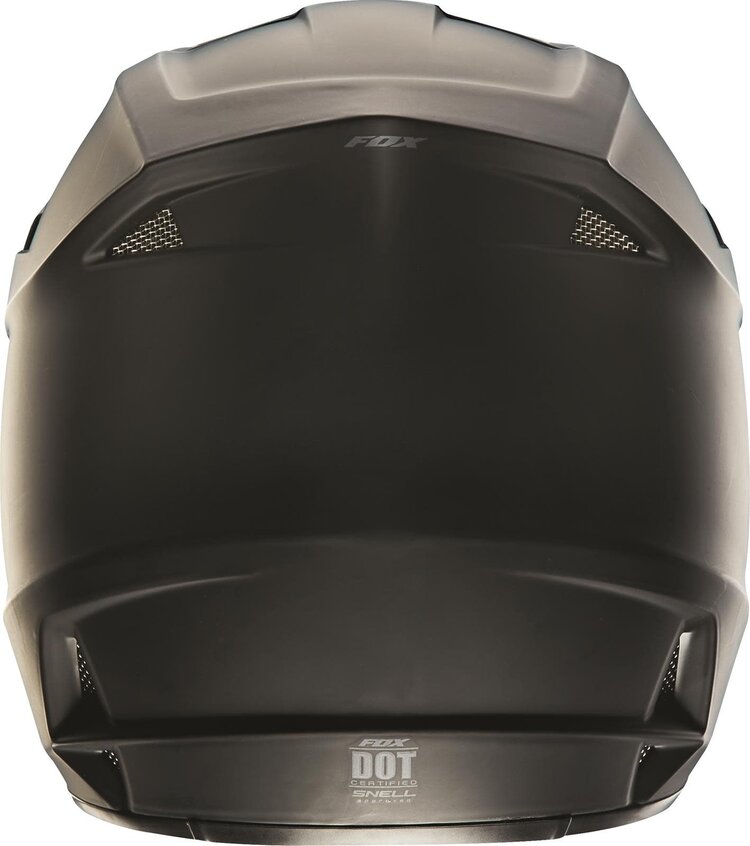 FOX RACING V1 HELMET MATTE BLACK XSMALL