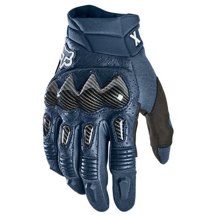 FOX RACING BOMBER GLOVES NAVY