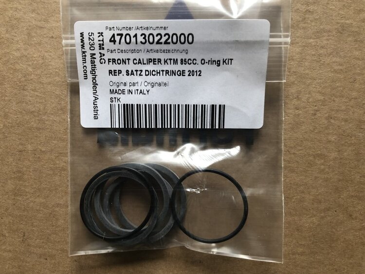KTM / GASGAS / HUSQVARNA 47013022000 SEALS REPAIR KIT FRONT BRAKE 85SX '14-'20