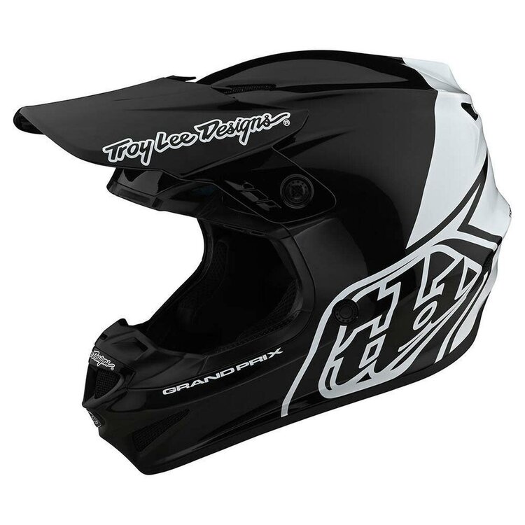 TROY LEE DESIGNS GP HELMET BLOCK BLACK/WHITE