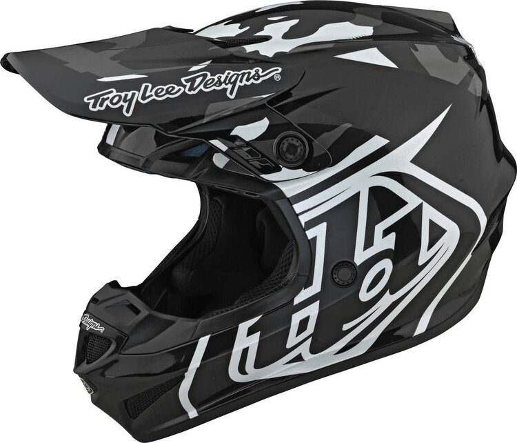 TROY LEE DESIGNS GP OVERLOAD CAMO BLACK/GRAY