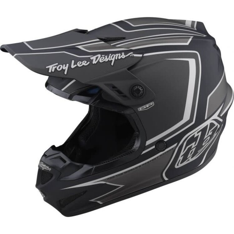 TROY LEE DESIGNS GP HELMET RITN BLACK/GRAY