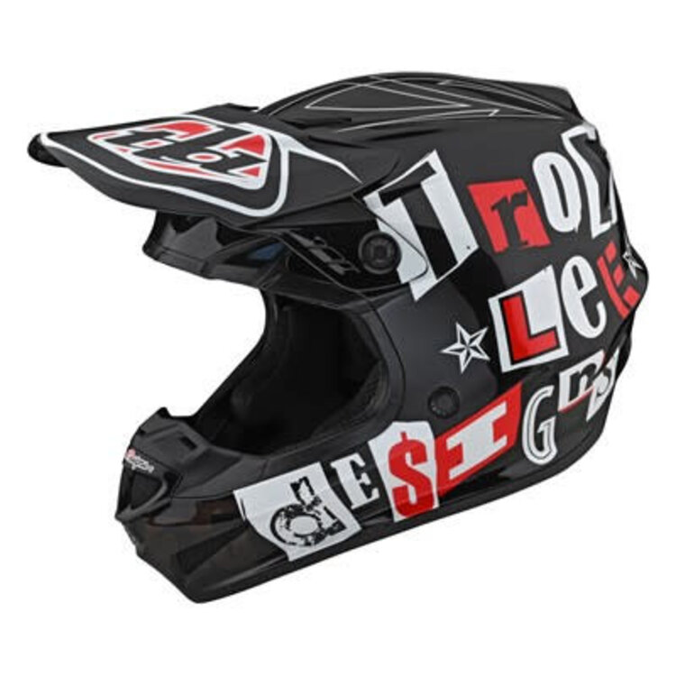 TROY LEE DESIGNS GP HELMET ANARCHY RED