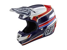 TROY LEE DESIGNS SE4 COMPOSITE HELMET SPEED WHITE/RED