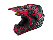 TROY LEE DESIGNS SE4 COMPOSITE HELMET SKULLY PINK MD