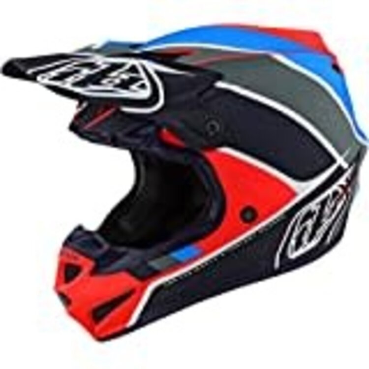 TROY LEE DESIGNS SE4 POLYACRYLITE HELMET BET ORANGE NAVY