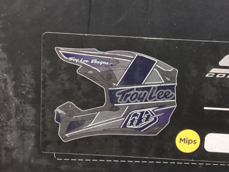 TROY LEE DESIGNS SE5 COMPOSITE TEAM GRAY