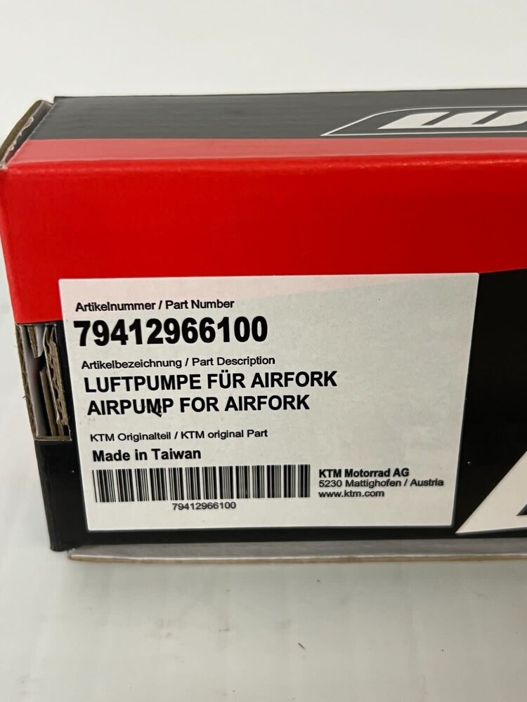 WP SUSPENSION Digital Air Fork Shock Pump SX SXF OEM 79412966100