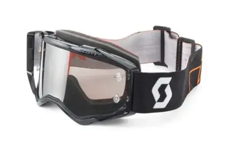 SCOTT Scott - Prospect Goggle KTM - Black/Grey - Silver Chrome Lens