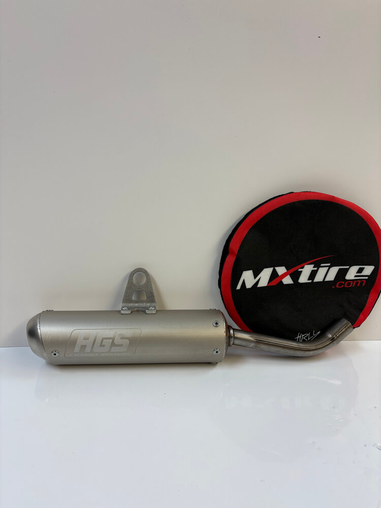 HGS HGS HX8822 KTM/HUSQVARNA/GASGAS 85cc Silencer Silver '16-'24