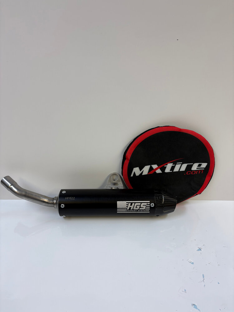 HGS HGS YZ125 Silencer Black Carbon '02-'24