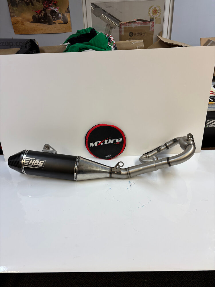 HGS EXHAUST SYSTEM 4T BLACK CARBON YAMAHA YZF 250 '19-'25
