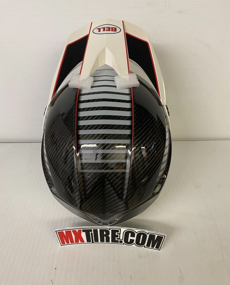 BELL MOTO 10 SPHERICAL LE RHYTHM GLOSS BLACK/WHITE